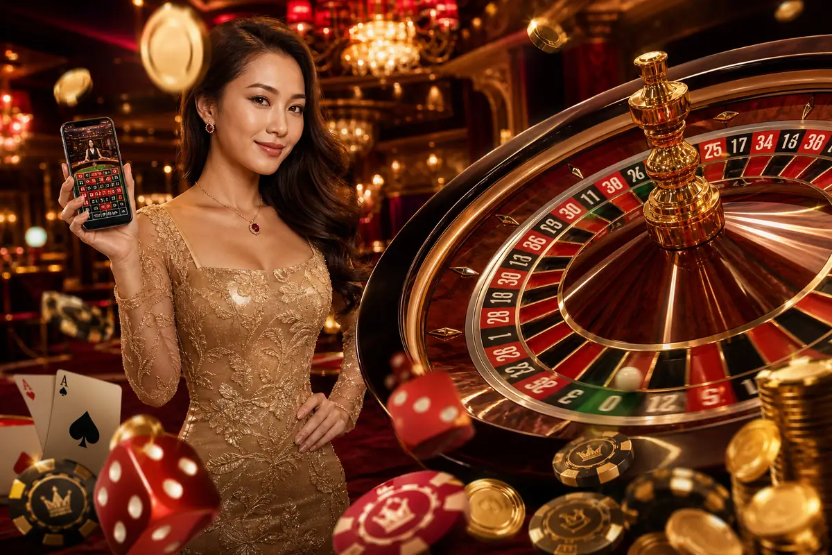 cashweep Casino dealer live roulette
